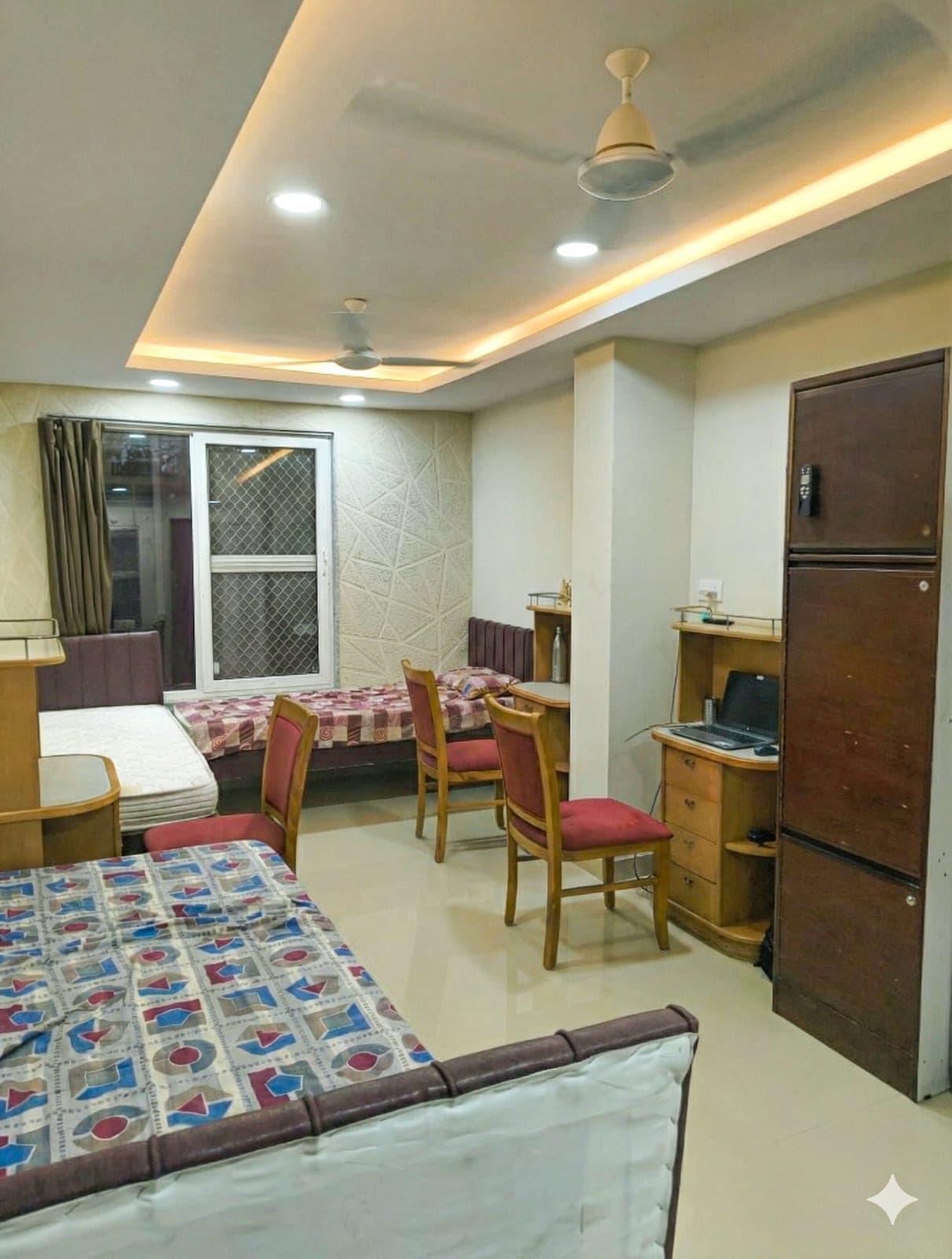 Triple Sharing Room - Boys Hostel Bhopal MP Nagar