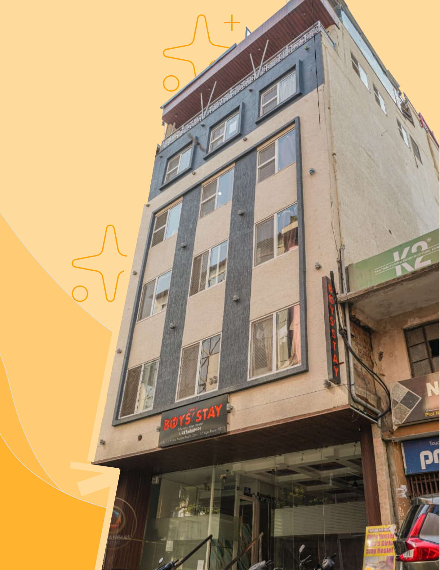 Boys' Stay Hostel - Jain's boys Stay Bhopal MP Nagar